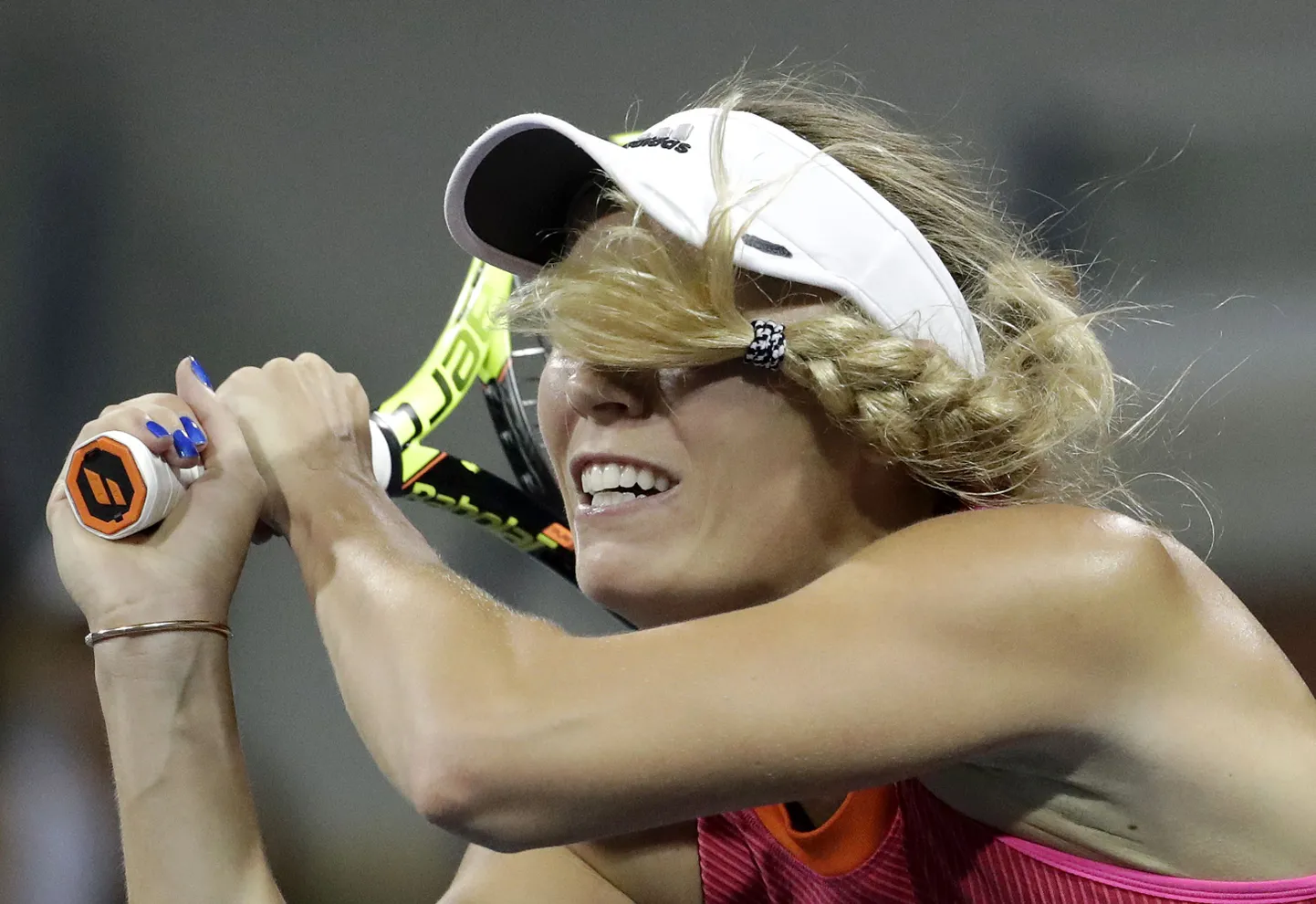 Caroline Wozniacki langes teises ringis.