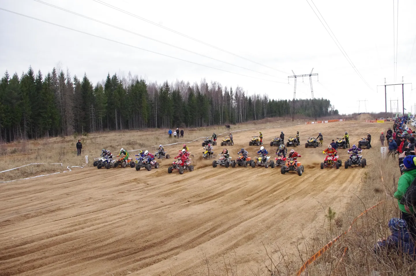 Quadracer’ite ja ATVde start Vilaskis