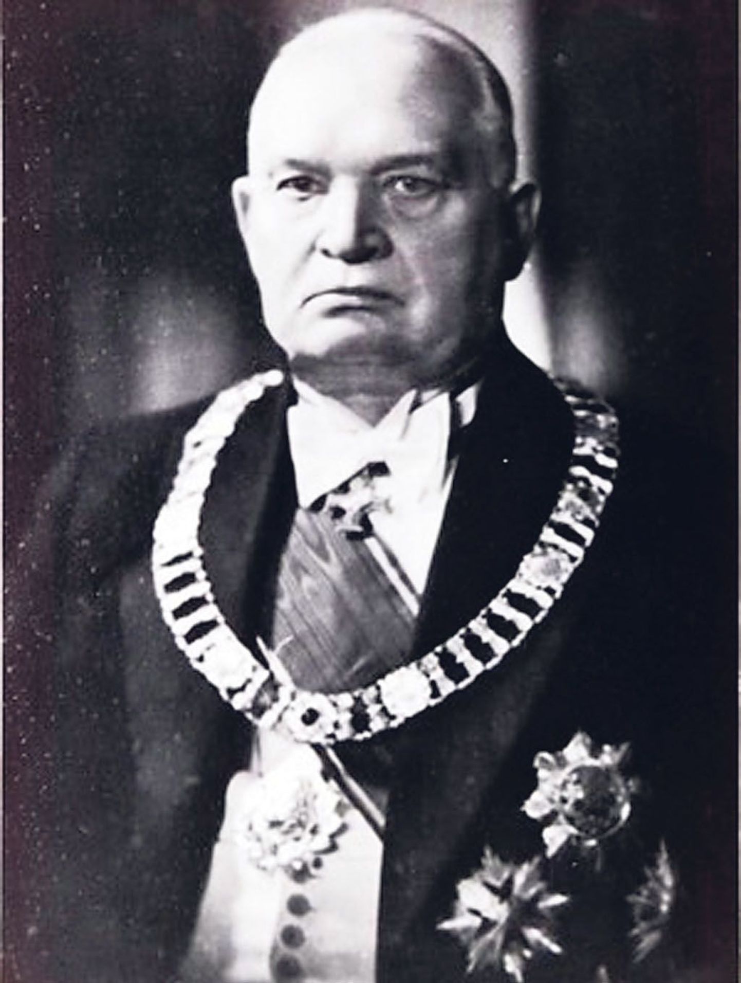 Eesti Vabariigi esimene president Konstantin Päts.