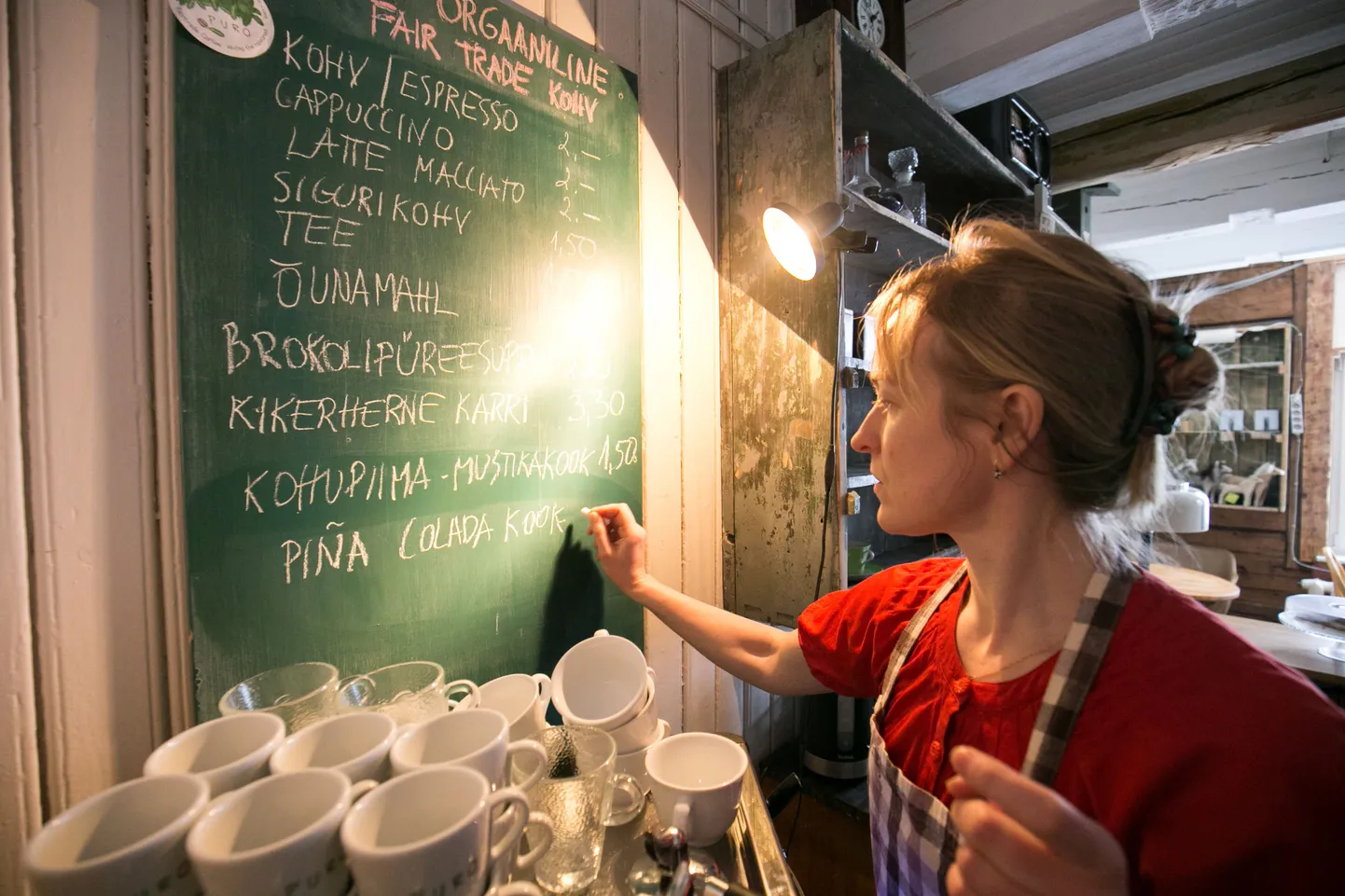 Wabalinna maja. Pildil Ave-Triin Eidemiller
