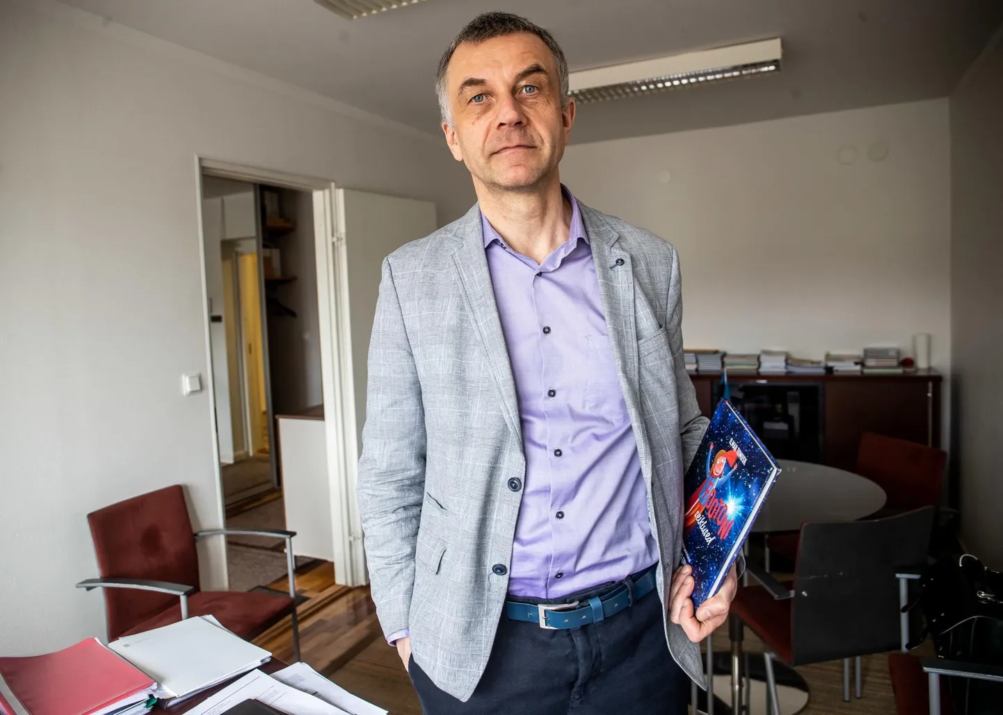 Keeleameti peadirektor ja lastekirjanik Ilmar Tomusk.
