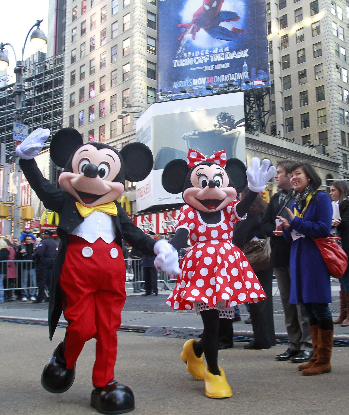 Герои мультфильмов Disney.