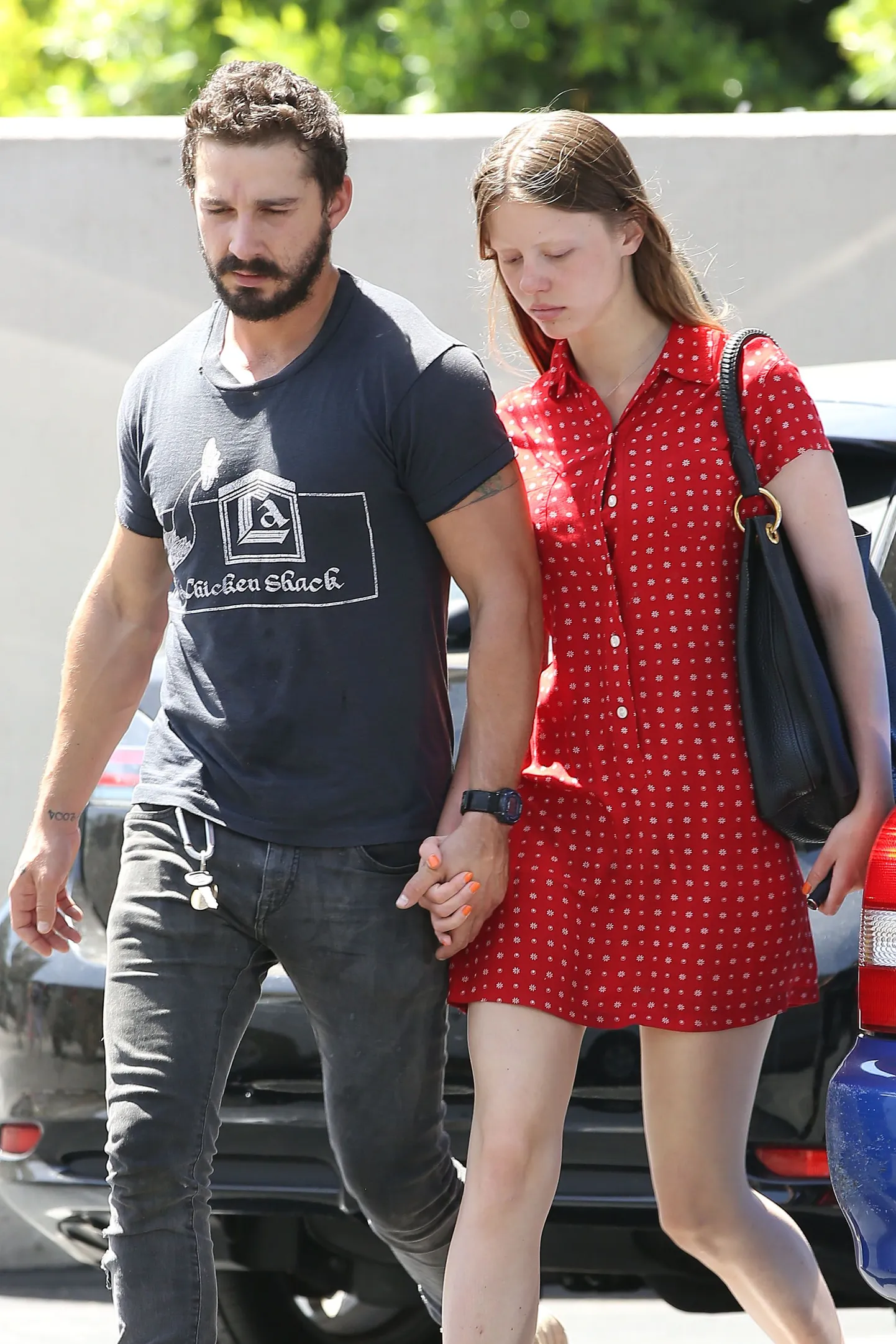 Shia LaBeouf ja Mia Goth