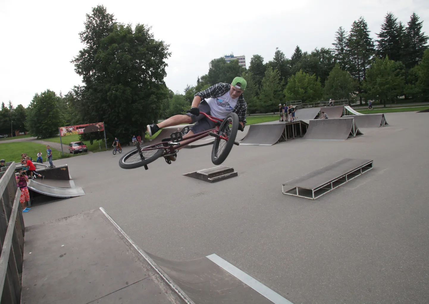 Teiste seas on Riias võistelda lubanud Eesti üks parimaid BMX-rattureid Andres Lainevool.