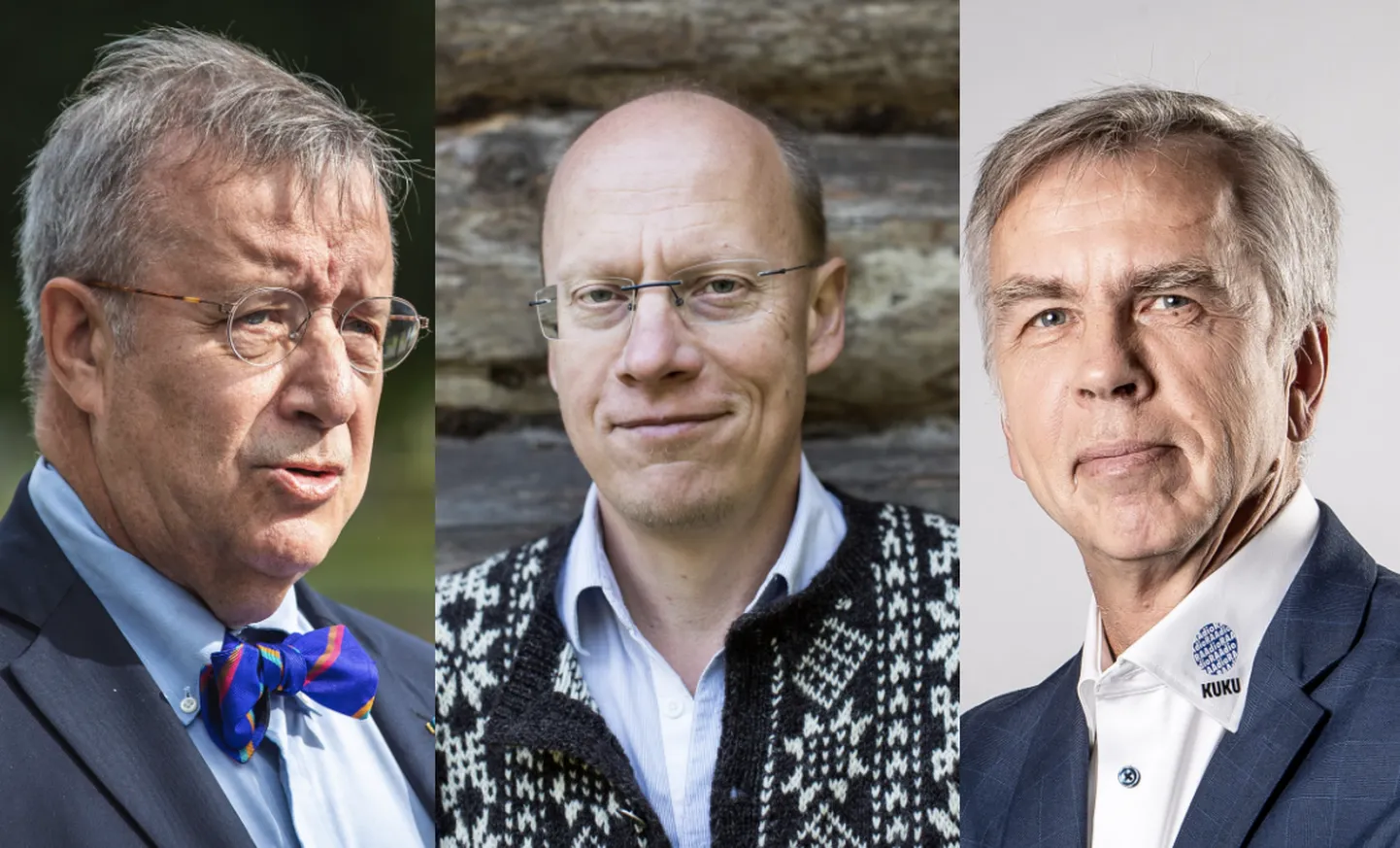 Vasakult: Toomas Hendrik Ilves, Ahto Lobjakas, Kalle Muuli.