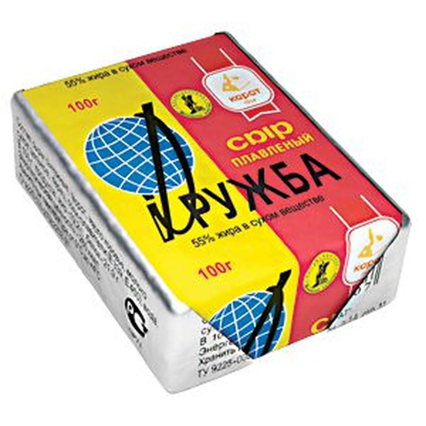 Плавленный сырок "Дружба"