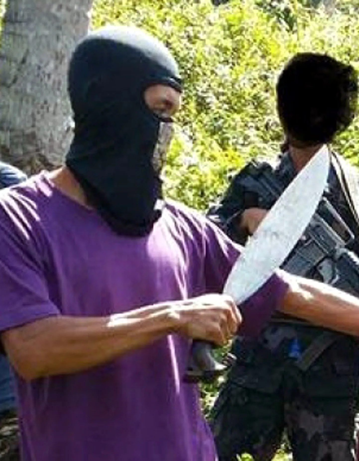 Abu Sayyafi liikmed Filipiinidel.