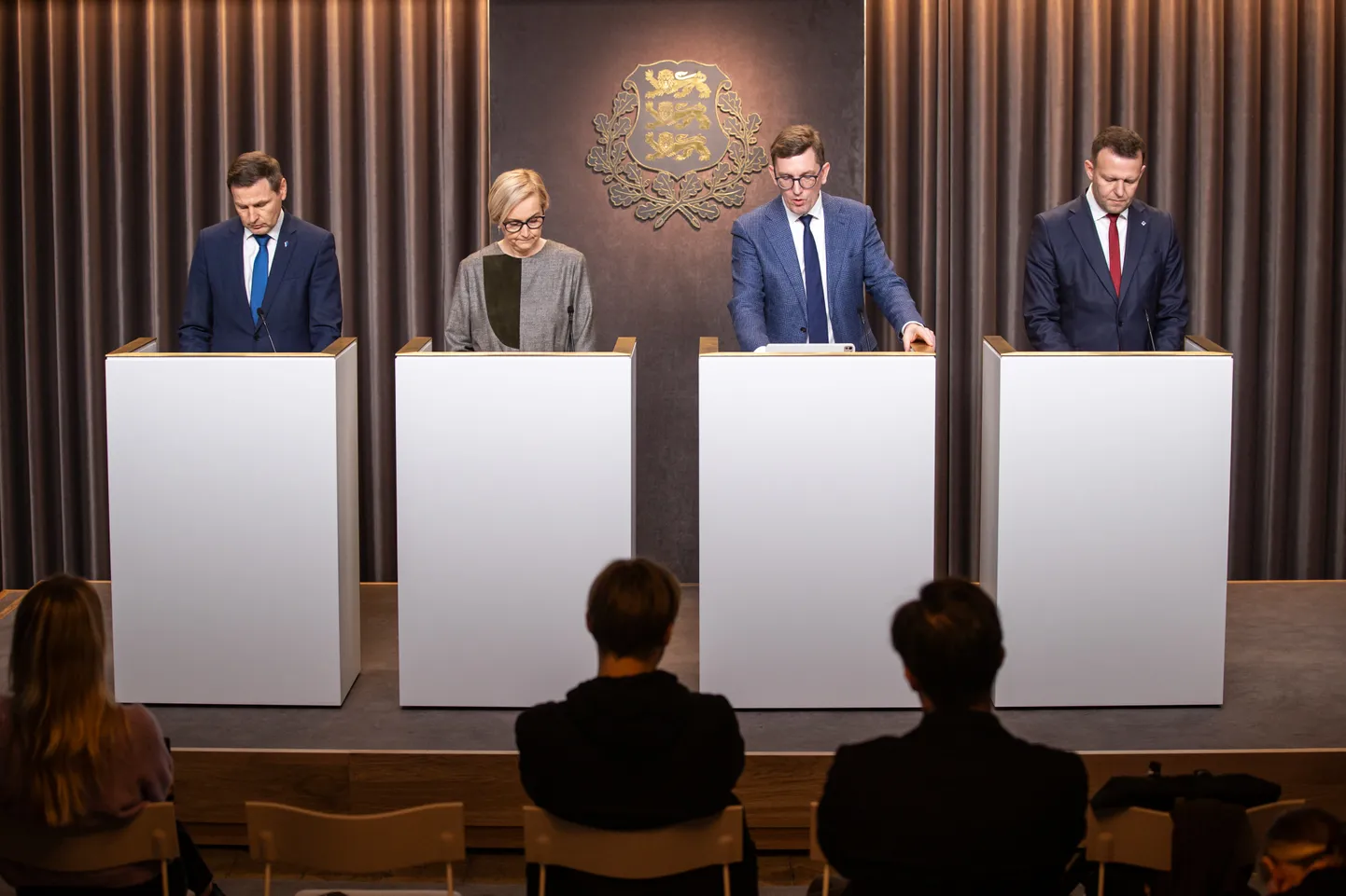 Hanno Pevkur, Kristina Kallas, Kristen Michal, Lauri Läänemets.