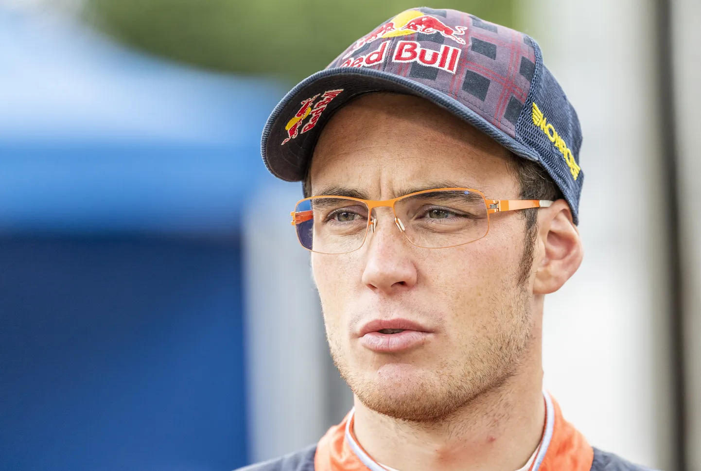 Thierry Neuville Lõuna-Eestis testimas