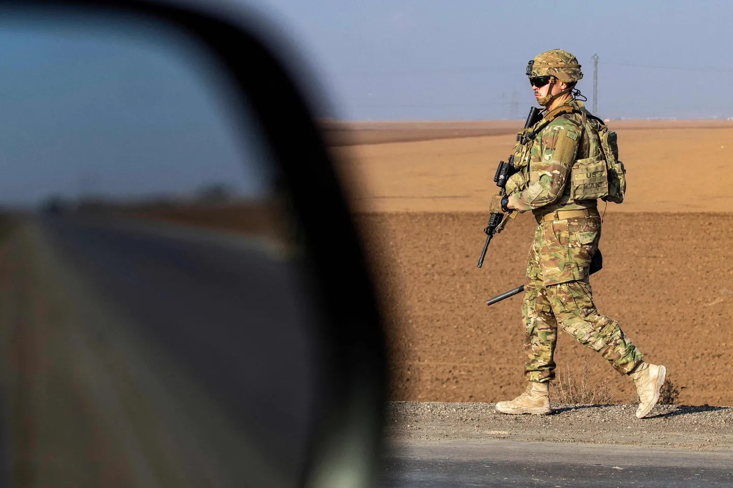 Военнослужащий США в Сирии