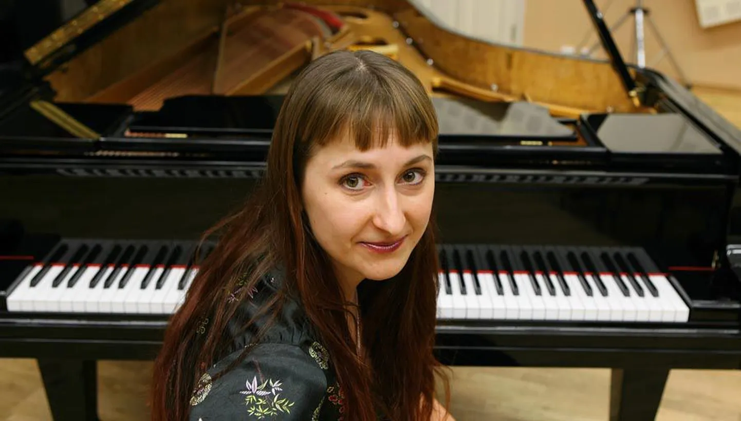 Pianist Kadri-Ann Sumera.