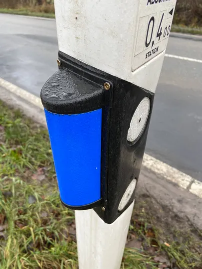 Pärnumaale paigaldati senisest erinevad poolringreflektorid.