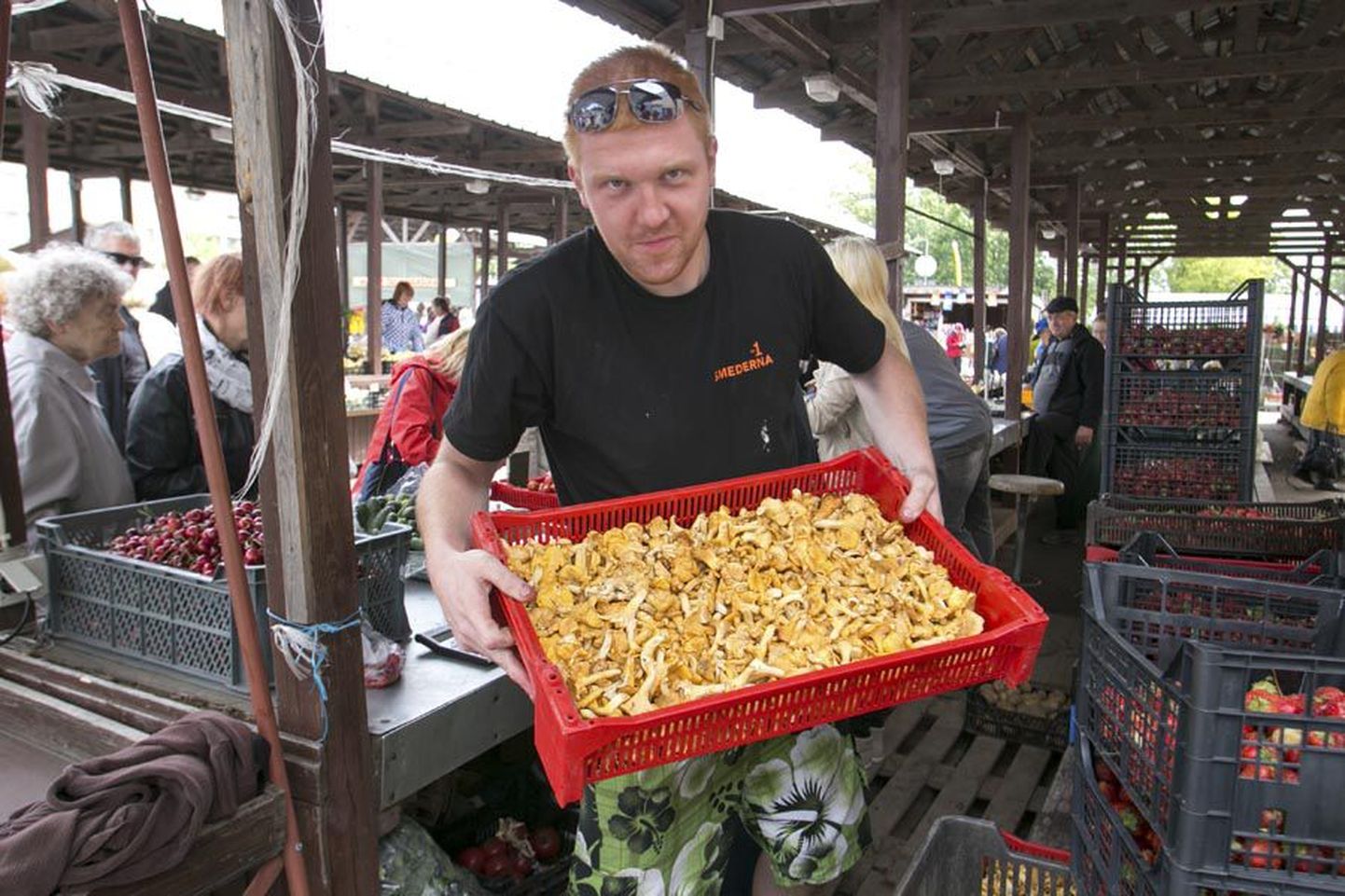Turul seeni pakkunud Tarmo Varblane reedelõunase saagiga, millele tänaseks on ilmselt juba lisa tulnud.