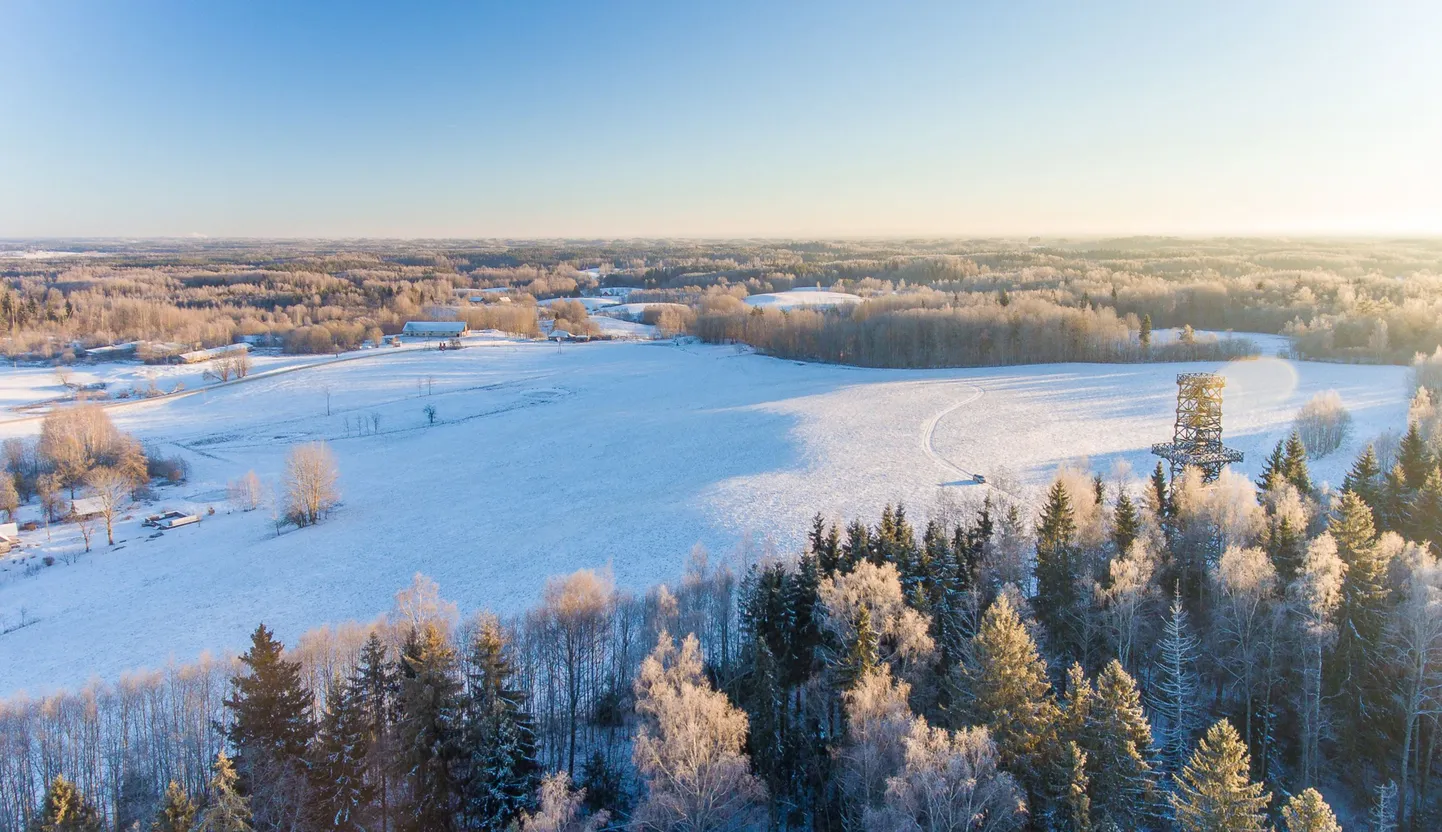 Vaade Rebasemõisa külale.