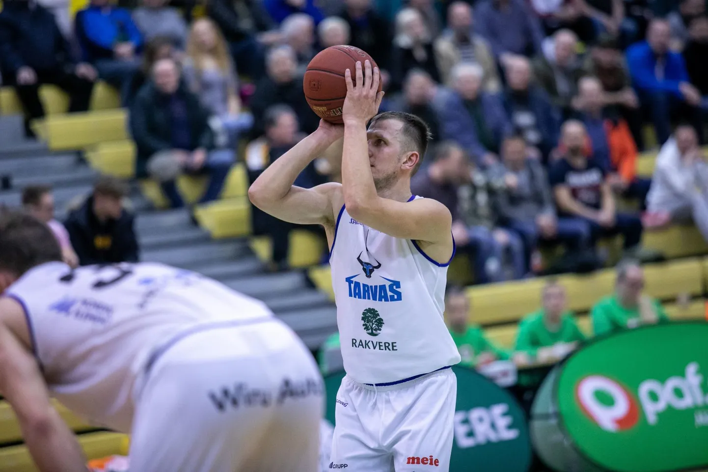 Kristo Saage näitas Kastani Arenal liidriomadusi ja aitas tassida Rakvere korvpallurid raske võiduni.