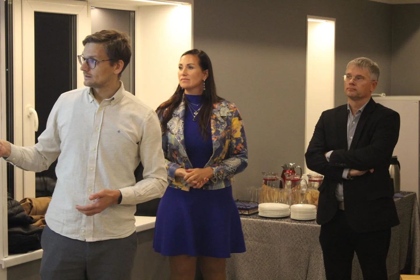 Fermi Energia tiim: Marti Jeltsov (vasakult), Diana Revjako ja Teet Nurmeoja.
