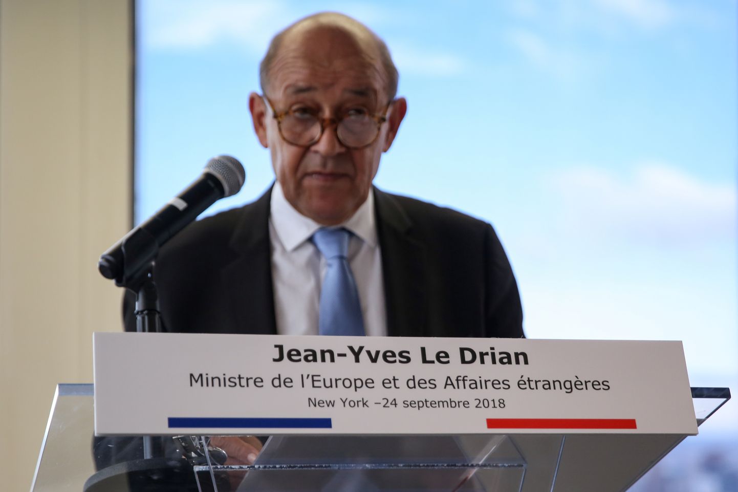 Prantsusmaa välisminister Jean-Yves Le Drian.