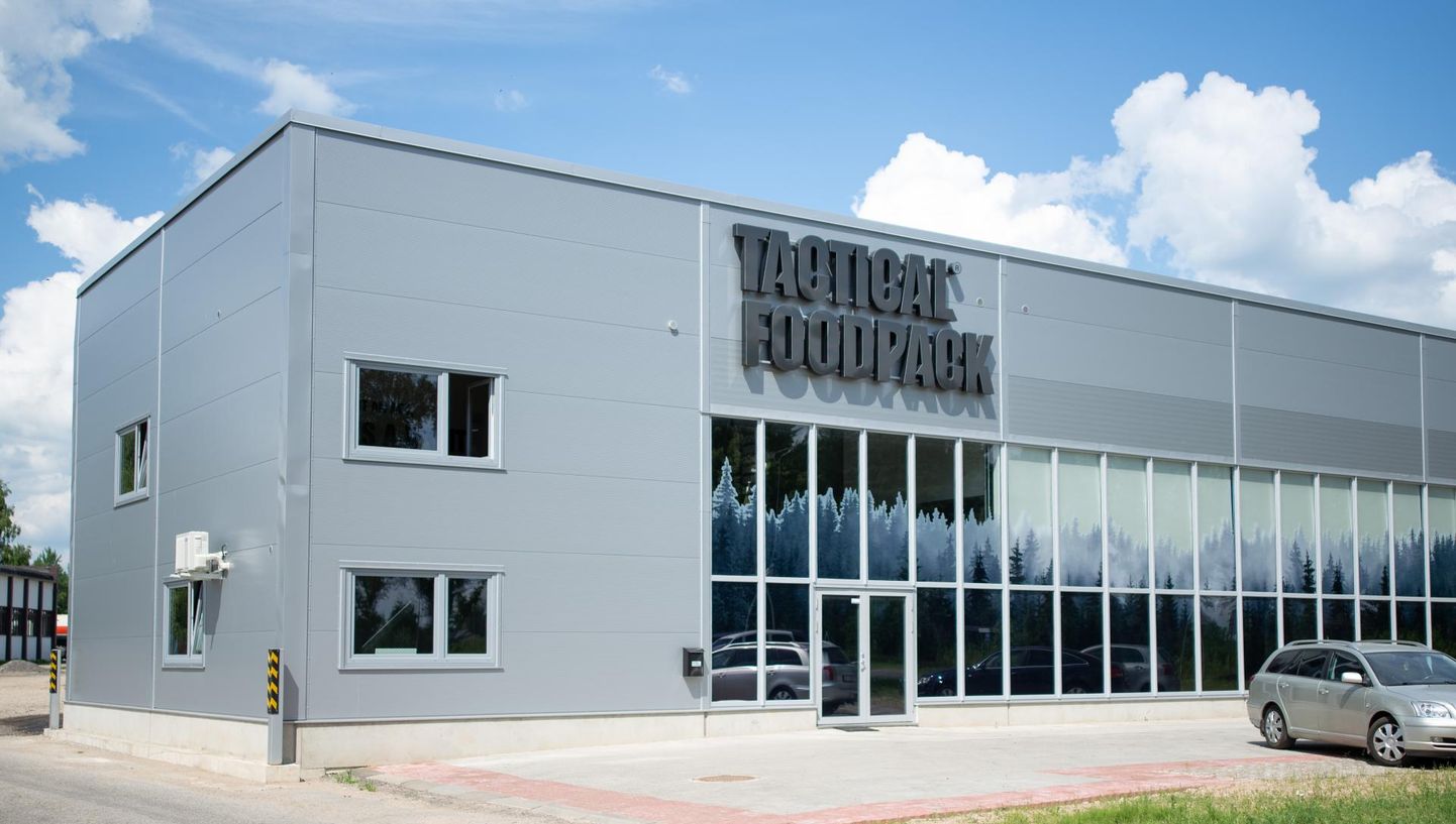 Tactical Foodpacki tehas alustas Viljandis tegevust möödunud aasta alguses.