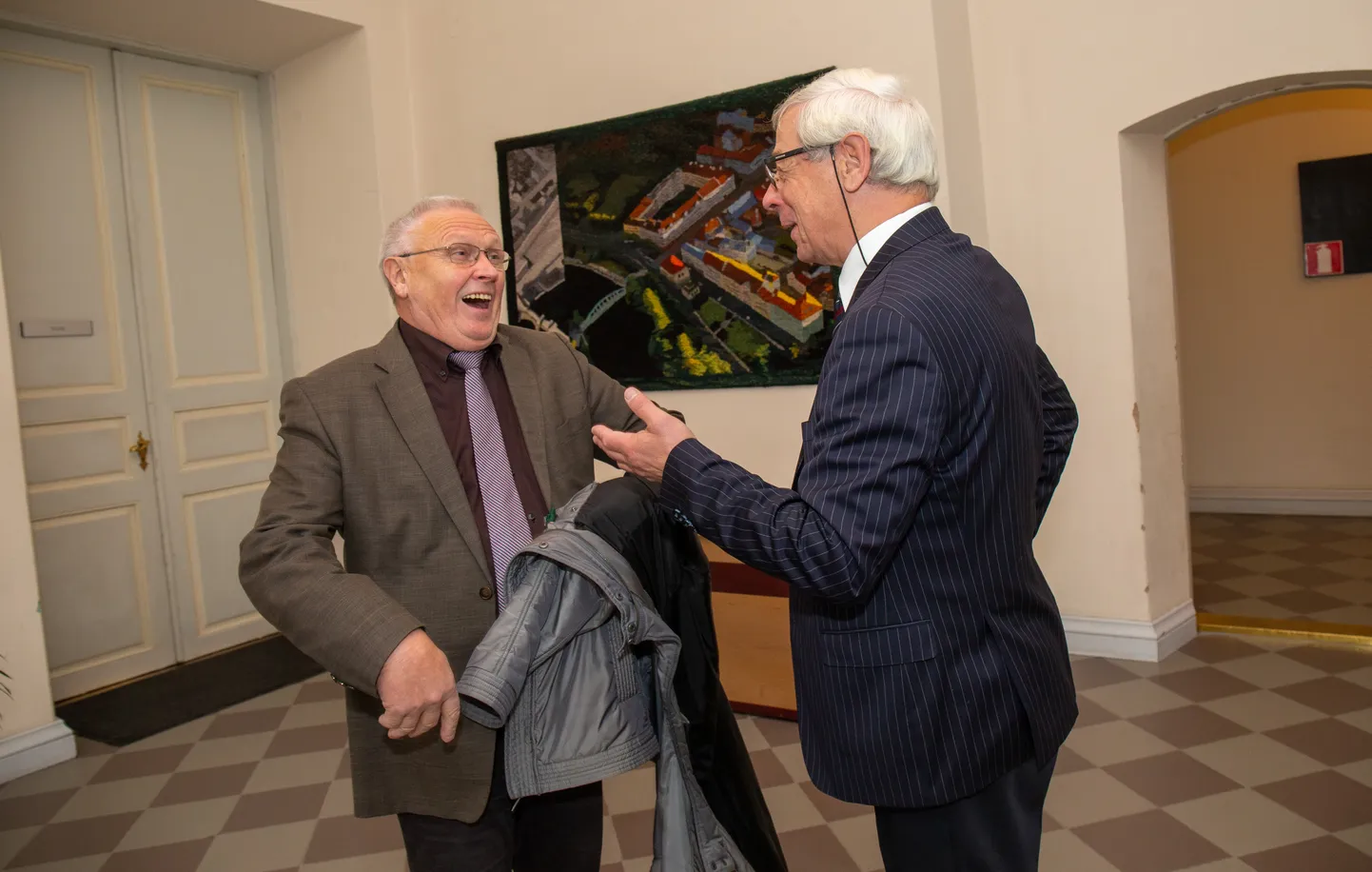 Rein Kokk (vasakul) ja Vladimir Šokman