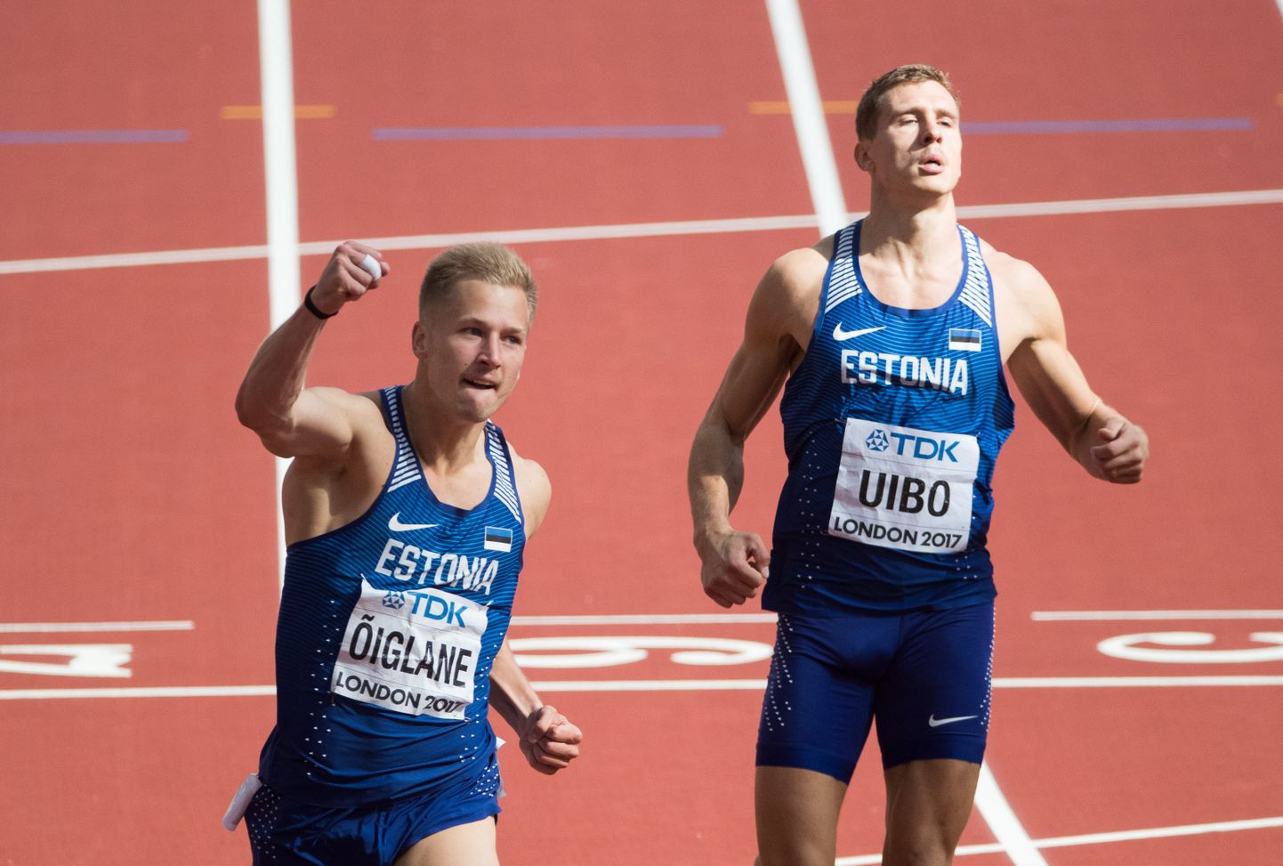 Eesti karikavõistlustel on stardis ka Londoni MMi neljas mees Janek Õiglane (vasakul).