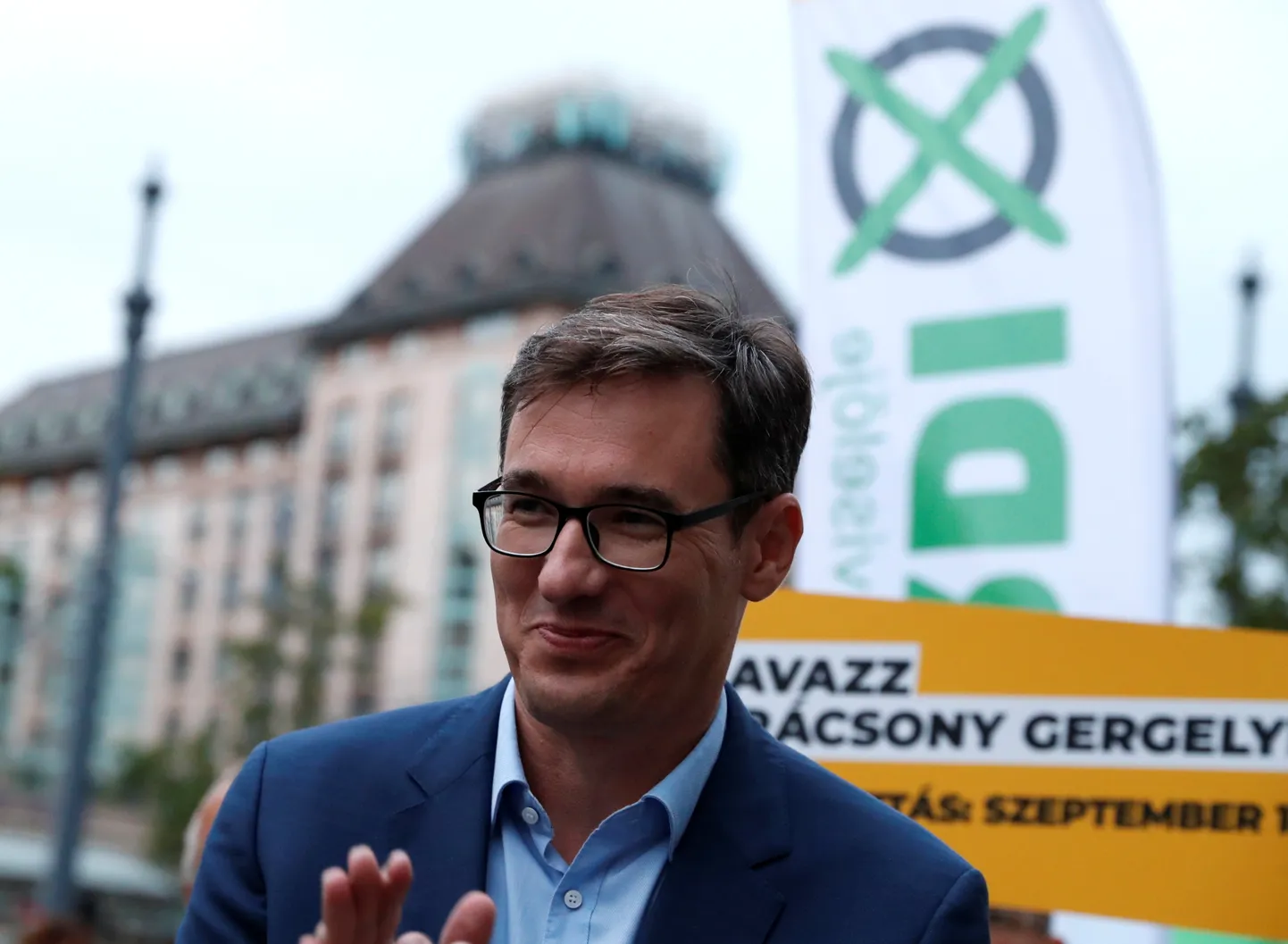 Eelvalimistel jäi 28 protsendiga teiseks Budapesti liberaalist linnapea Gergely Karácsony.