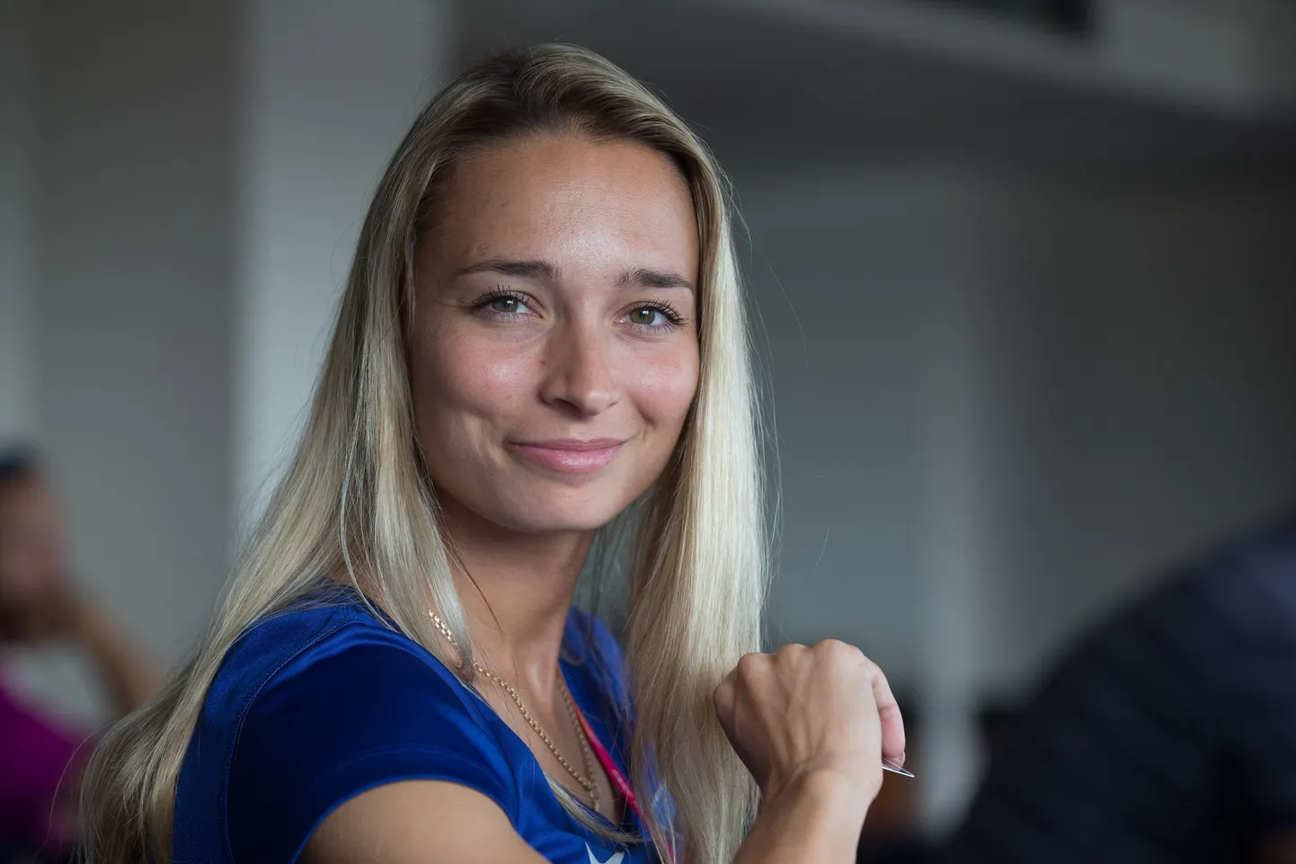 Ksenija Balta kinnitab, et põlvehäda on nüüdseks taandunud ning lubab täna õhtul kvalifikatsioonist edasi pääseda.