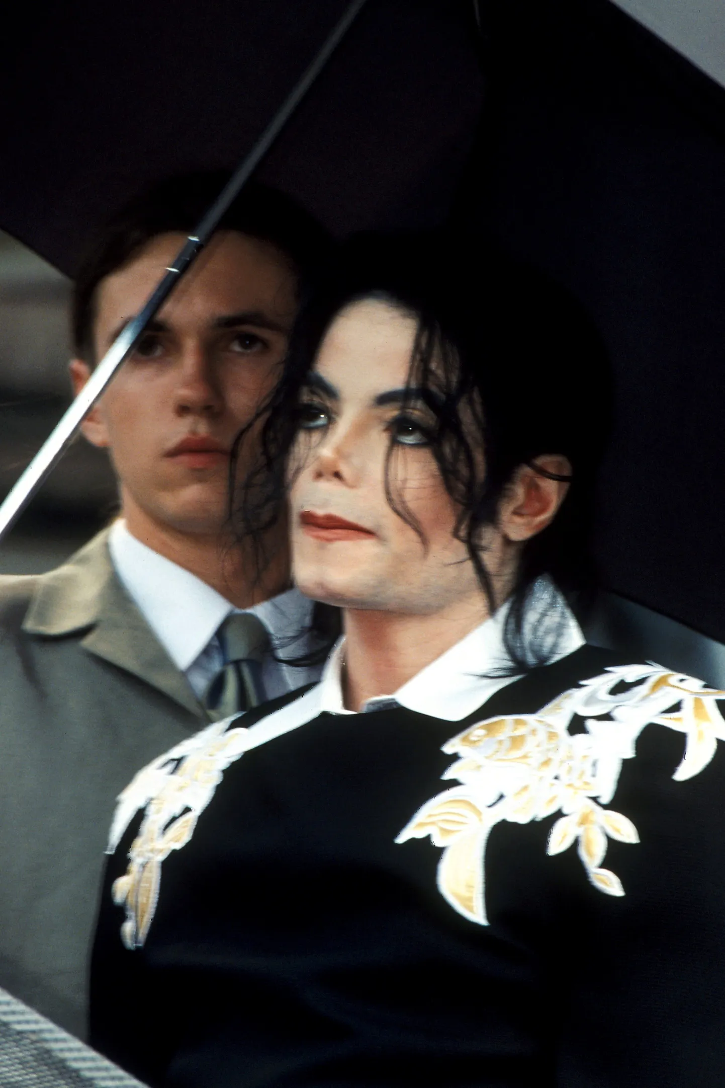 Matt Fiddes ja Michael Jackson 2002. aastal.