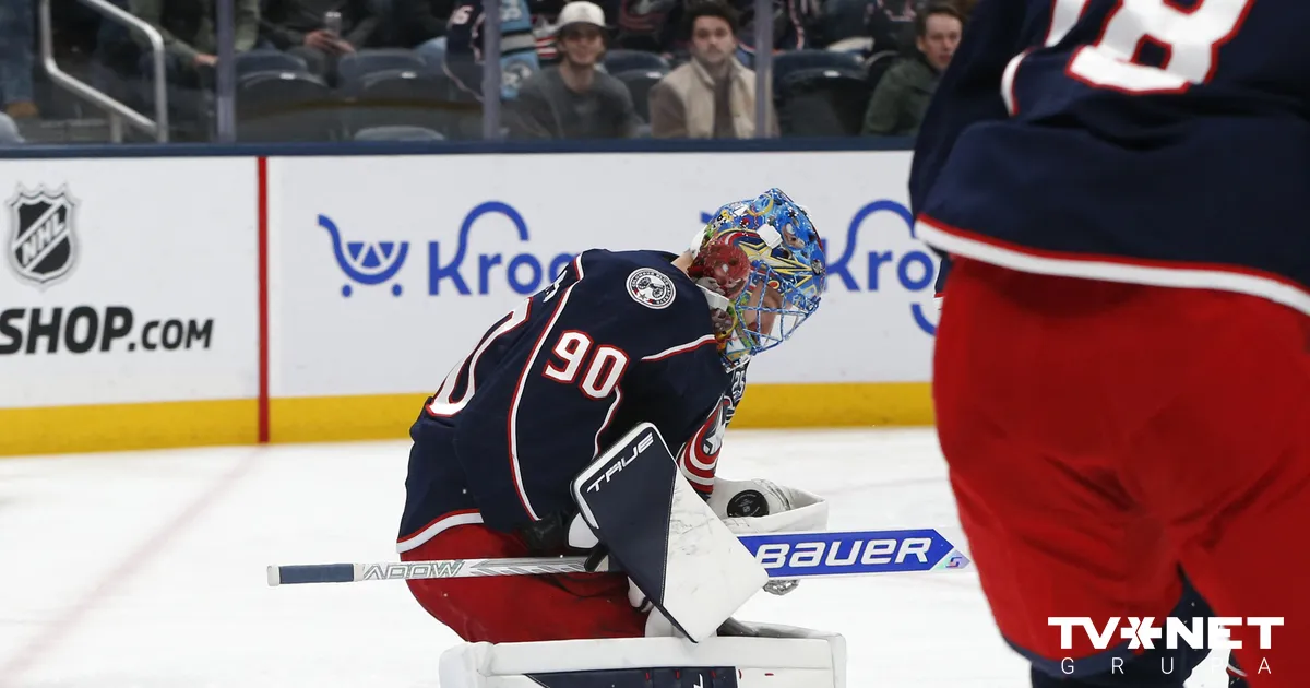 Merzlikin: Rare Start, Early Exit for Blue Jackets Goalie | VIDEO