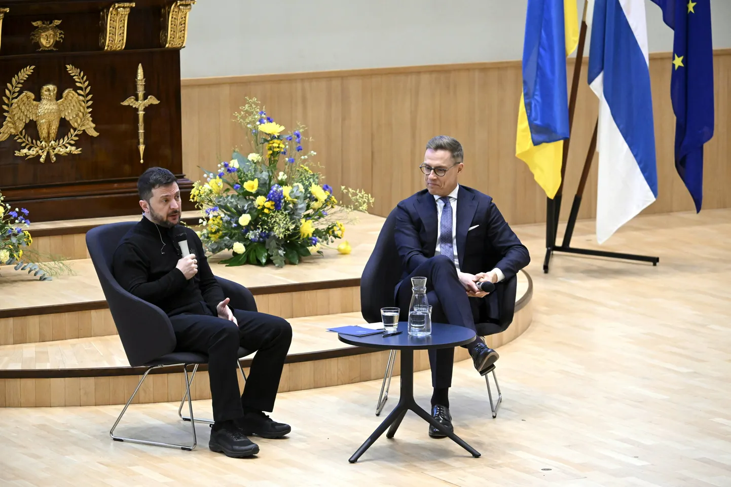 Volodõmõr Zelenskõi ja Alexander Stubb ühel varasemal kohtumisel Helsingis.