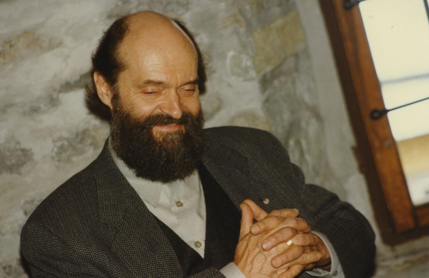 Helilooja Arvo Pärt aastal 1997