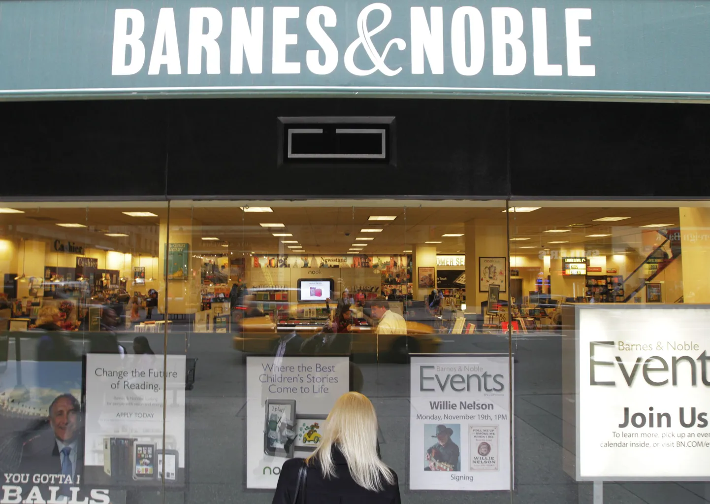 Barnes & Noble´i raamatupood New Yorgis