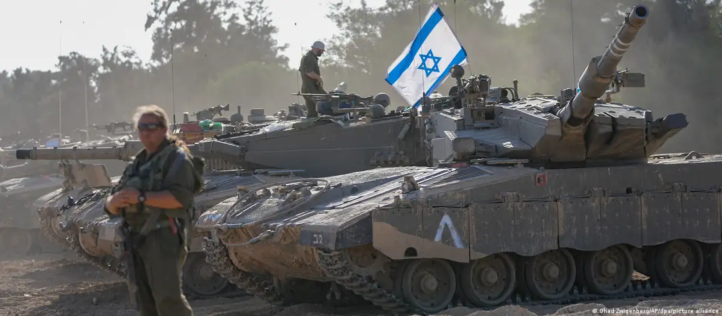 Израильские военные на границе с сектором Газа, 20 октября 2023 года