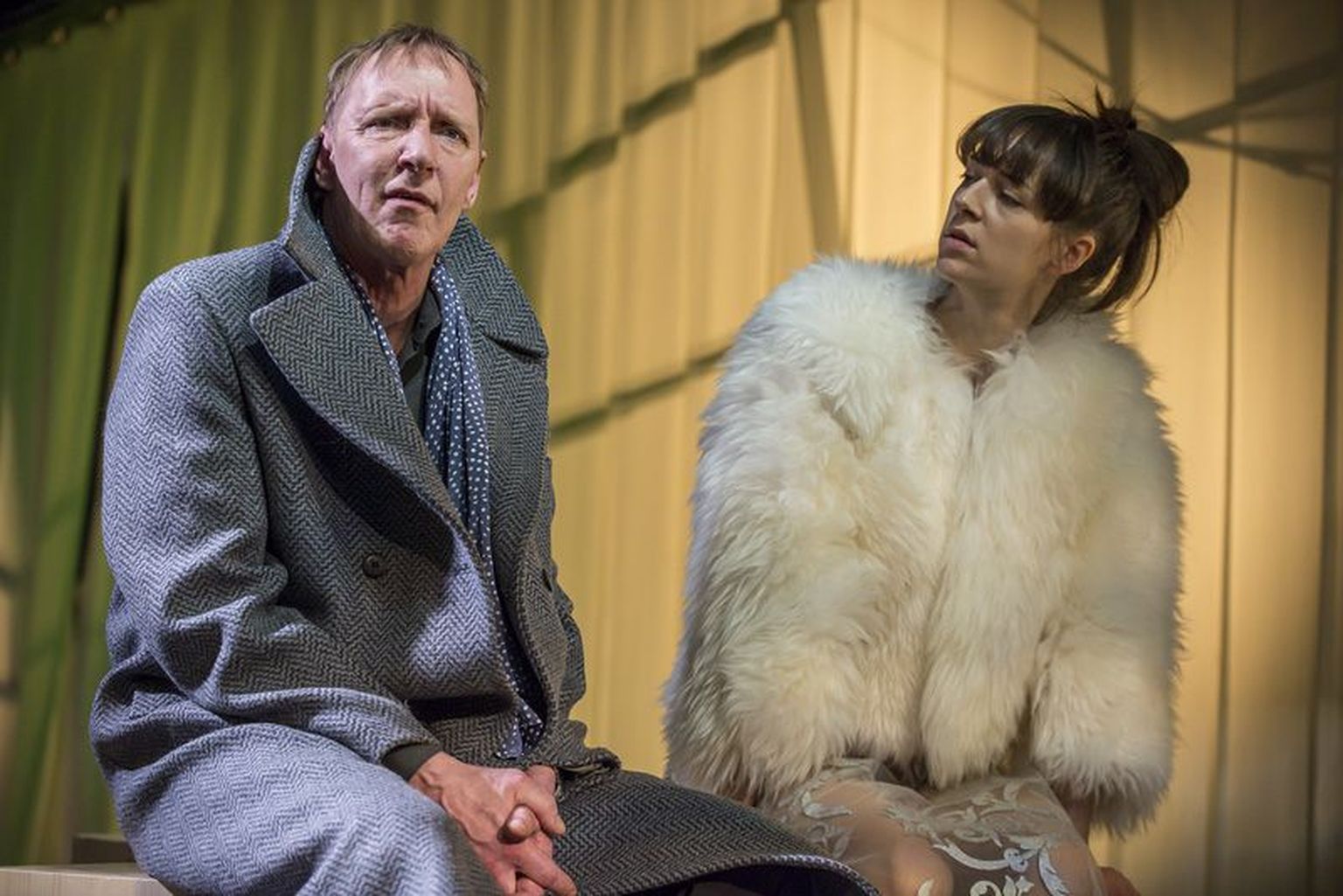 Inga Salurand ja Egon Nuter Draamateatri etenduses «Sylvia»