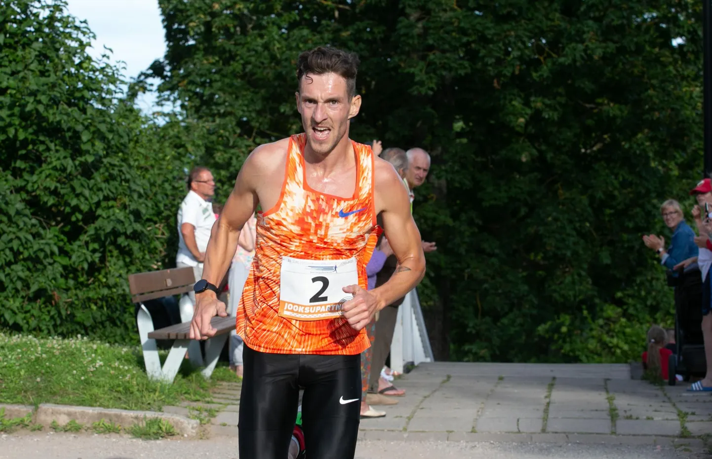 Mullusel Jüri Lossmanni mälestusjooksul pälvis Viljandi spordimees Keio Kits teise koha.