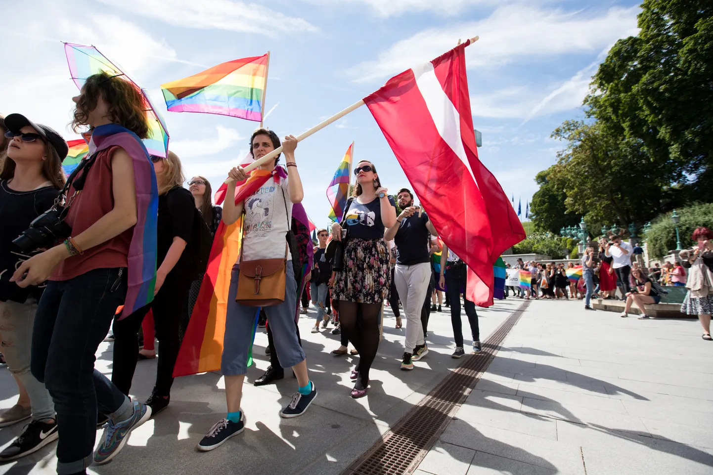 Baltic Pride eelmisel aastal Tallinnas.