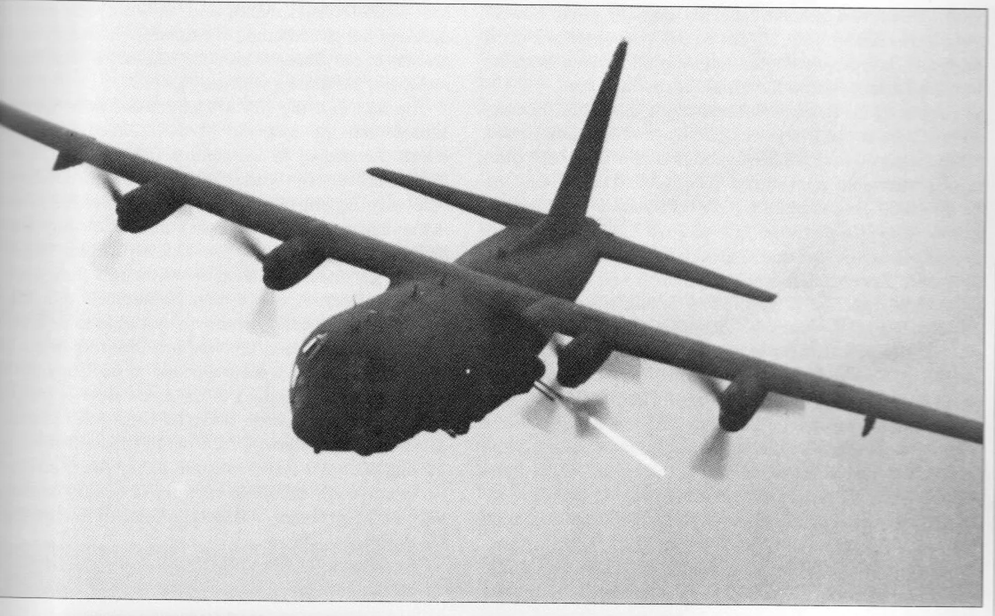 AC-130 Laose kohal.