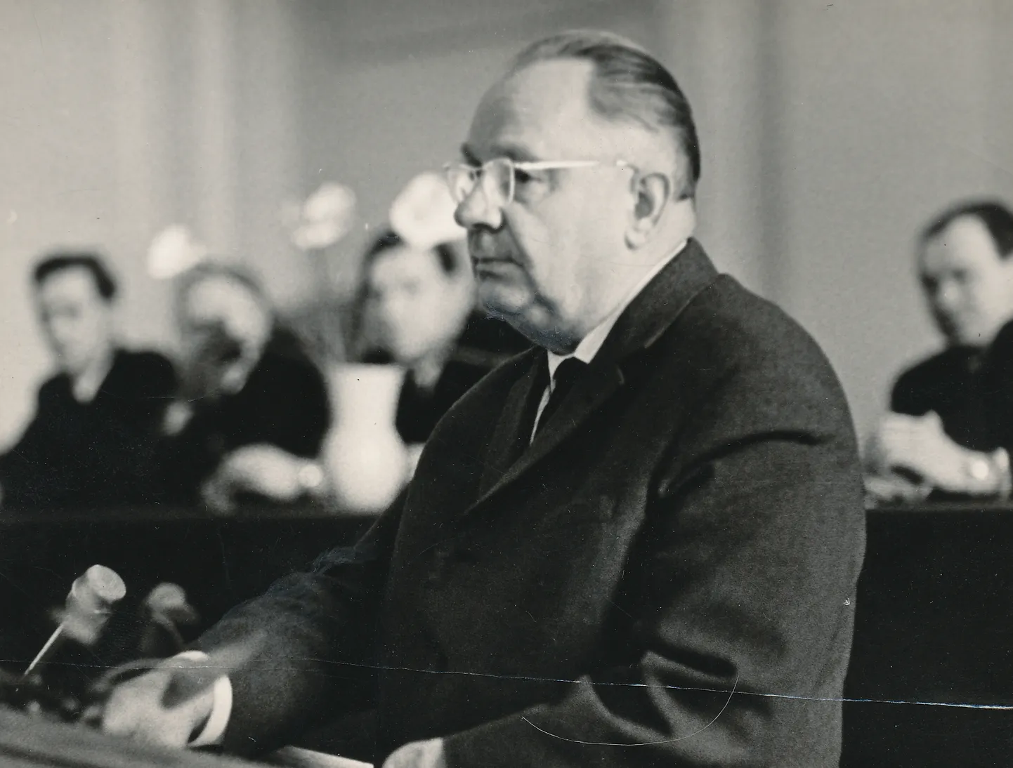 Kuupäev teadmata. Riigitegelane Johannes Käbin.