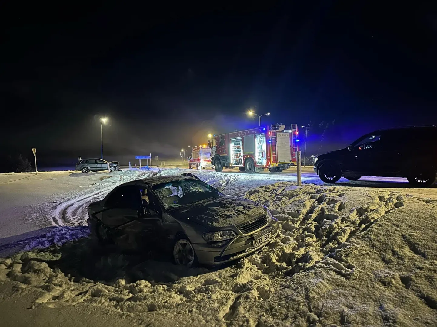 Место февральской аварии в Ахула.