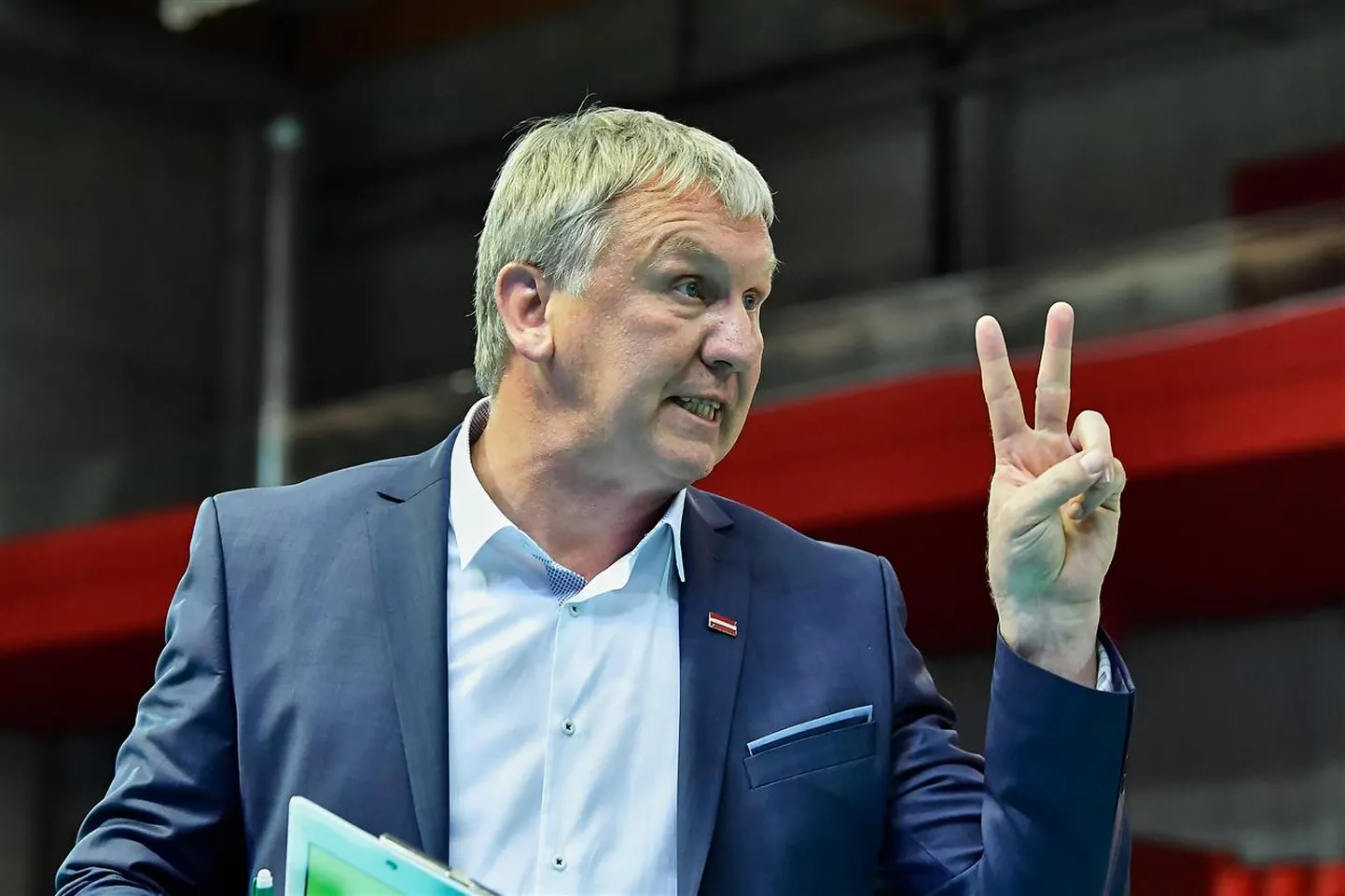 Avo Keel Läti koondise peatreenerirollis.