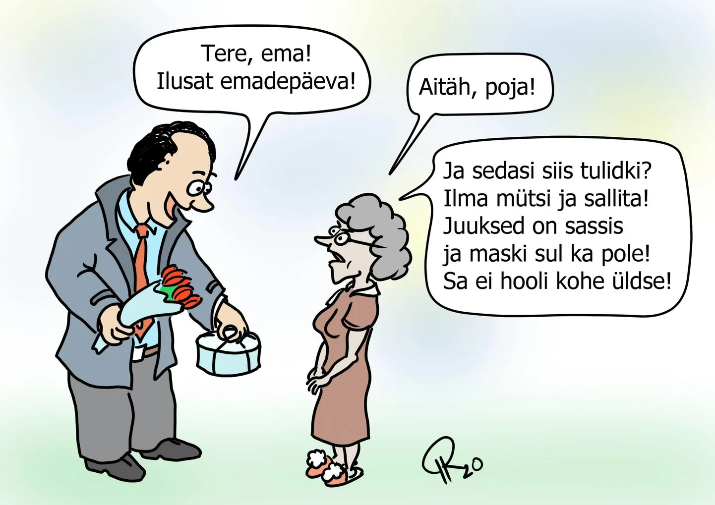 Head emadepäeva!