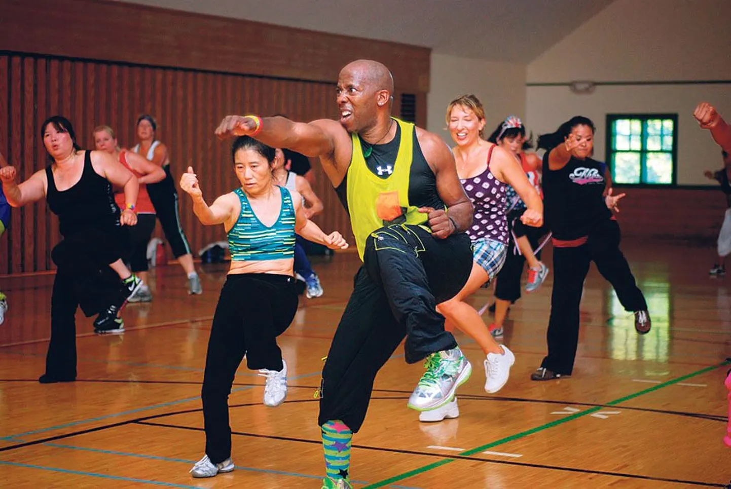 Nathan Blake on õpetanud zumba’t mitmel pool maailmas ja jagab nüüd mujal omandatud kogemusi esmakordselt ka pärnakatest tantsu-fitness’i-huvilistega.