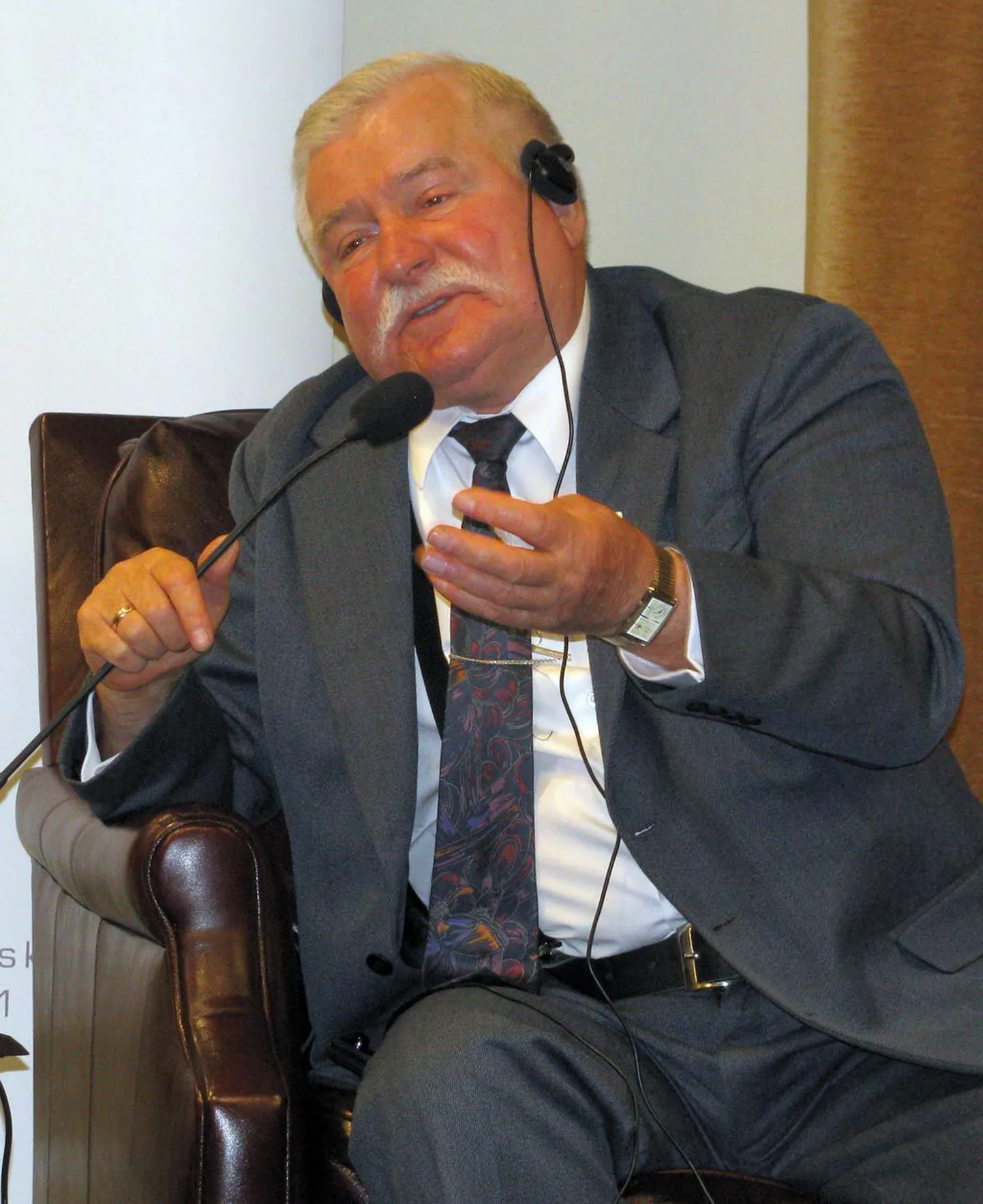 Poola ekspresident Lech Walesa.