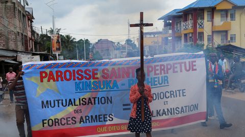 Kongo DV kiriku pommiplahvatuses hukkus vähemalt 10 inimest