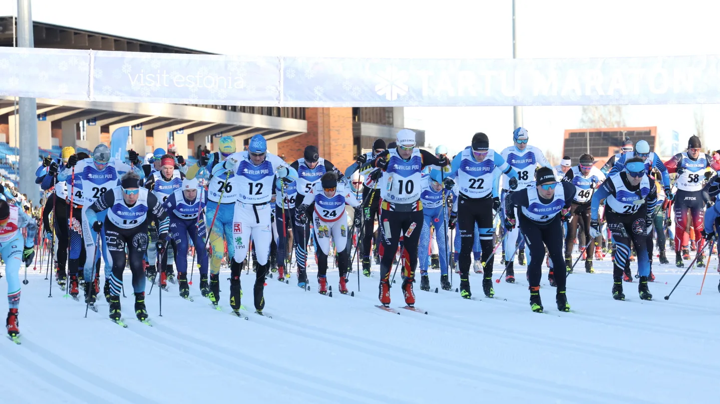 Sellist vaatepilti sel aastal 51. Tartu maratonil ei näe. Tehvandi staadioni asemel antakse suusamaratoni start Ida-Virmuaal Alutagusel, kus sõidetakse 20 km ringil.