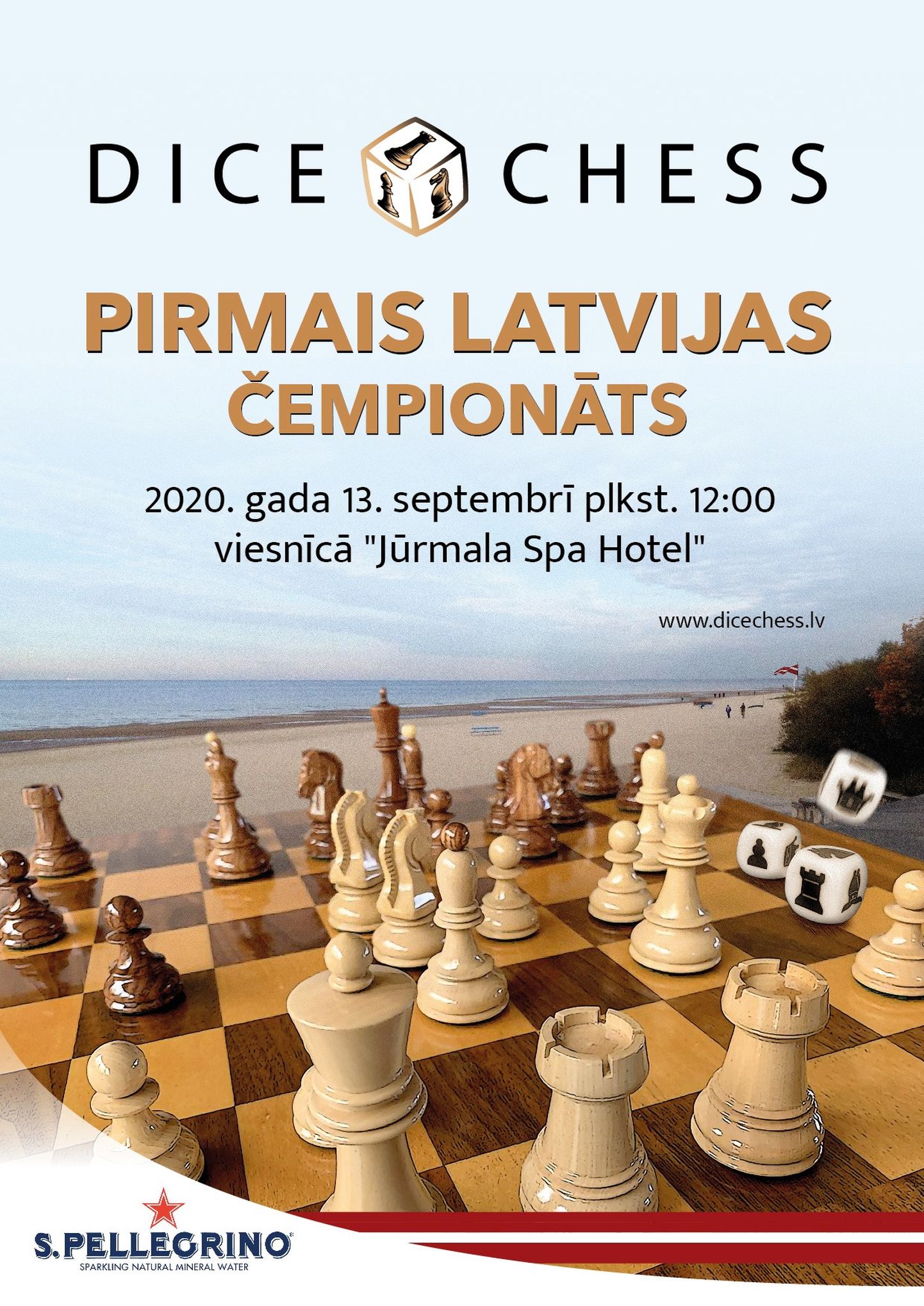 Pirmais "Dice chess" Latvijas čempionāts