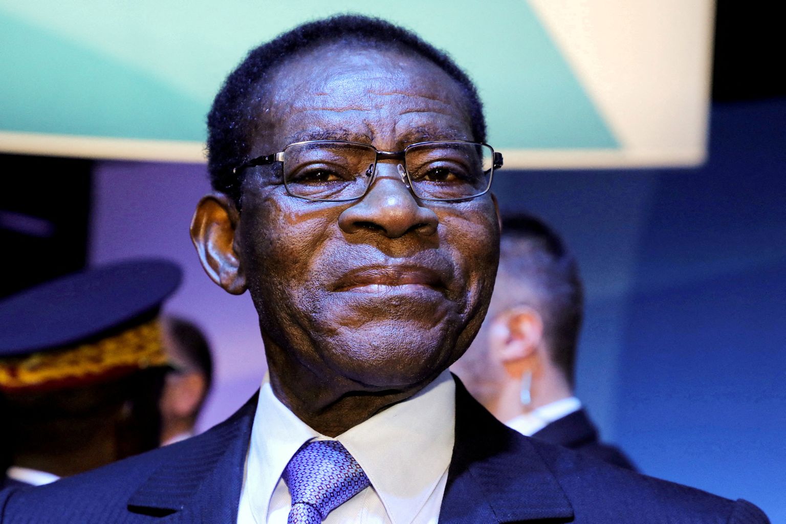 Ekvatoriaal-Guinea president Teodoro Obiang Nguema Mbasogo.
