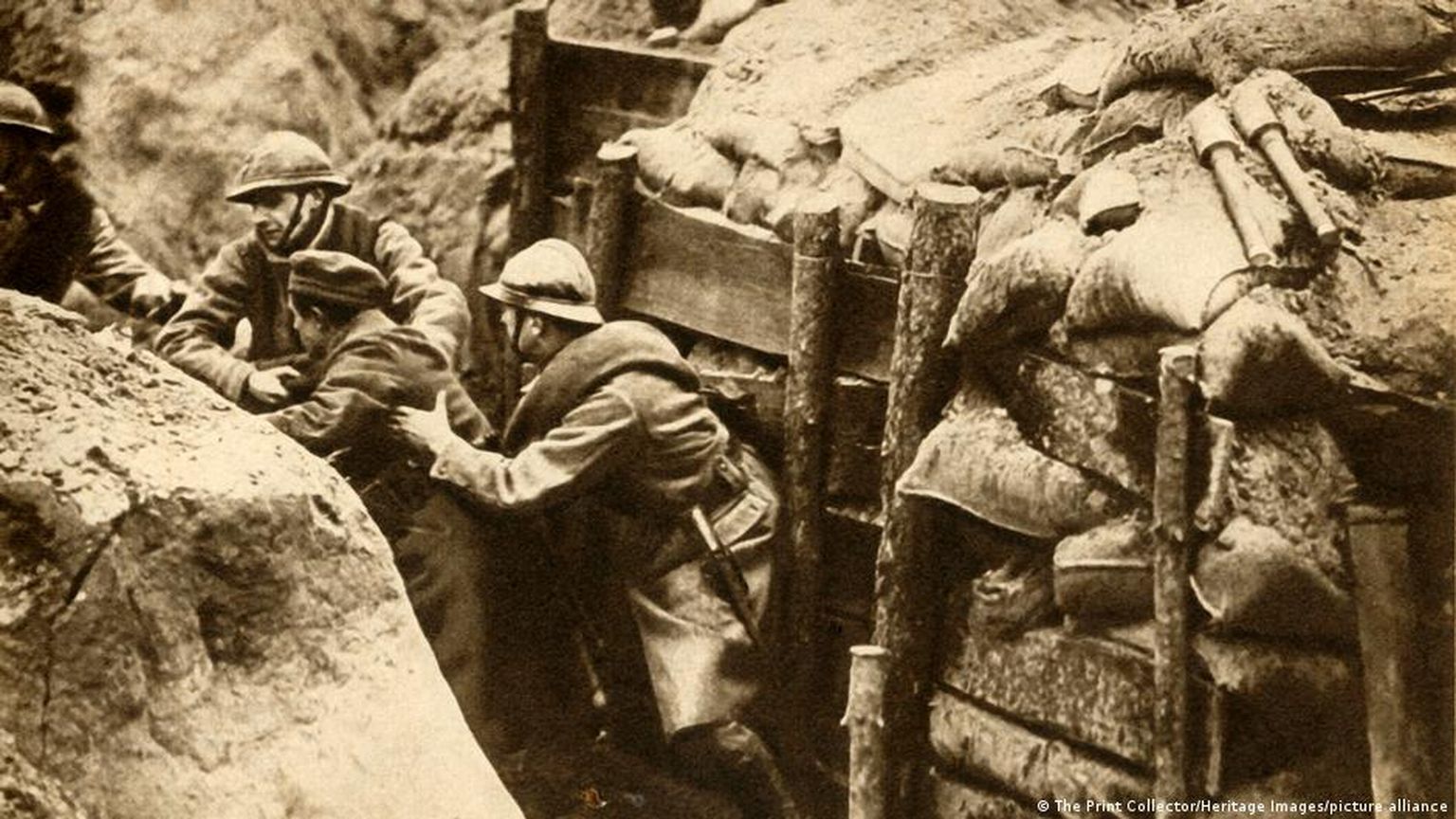 Пожар Первой мировой войны охватывал все новые и новые страны