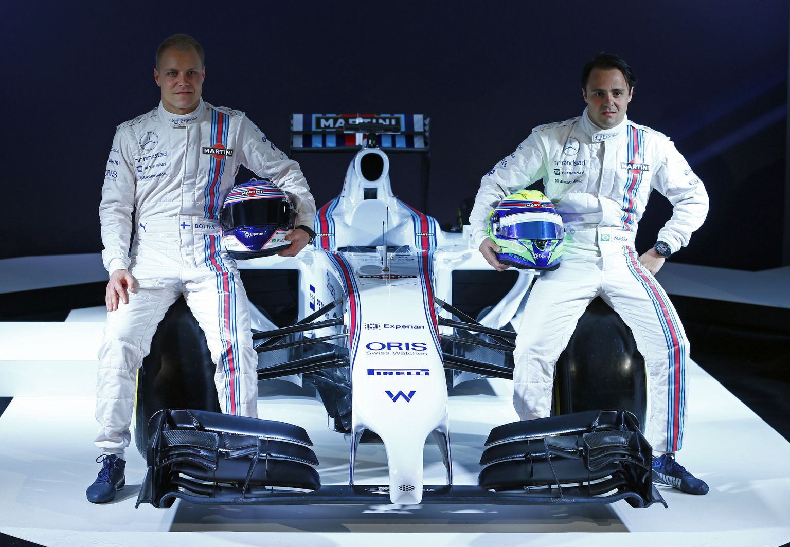 Tänavu koos Williamsis sõitnud Valtteri Bottase (vasakul) ja Felipe Massa tuleviku kohta on õhus erinevad versioonid.