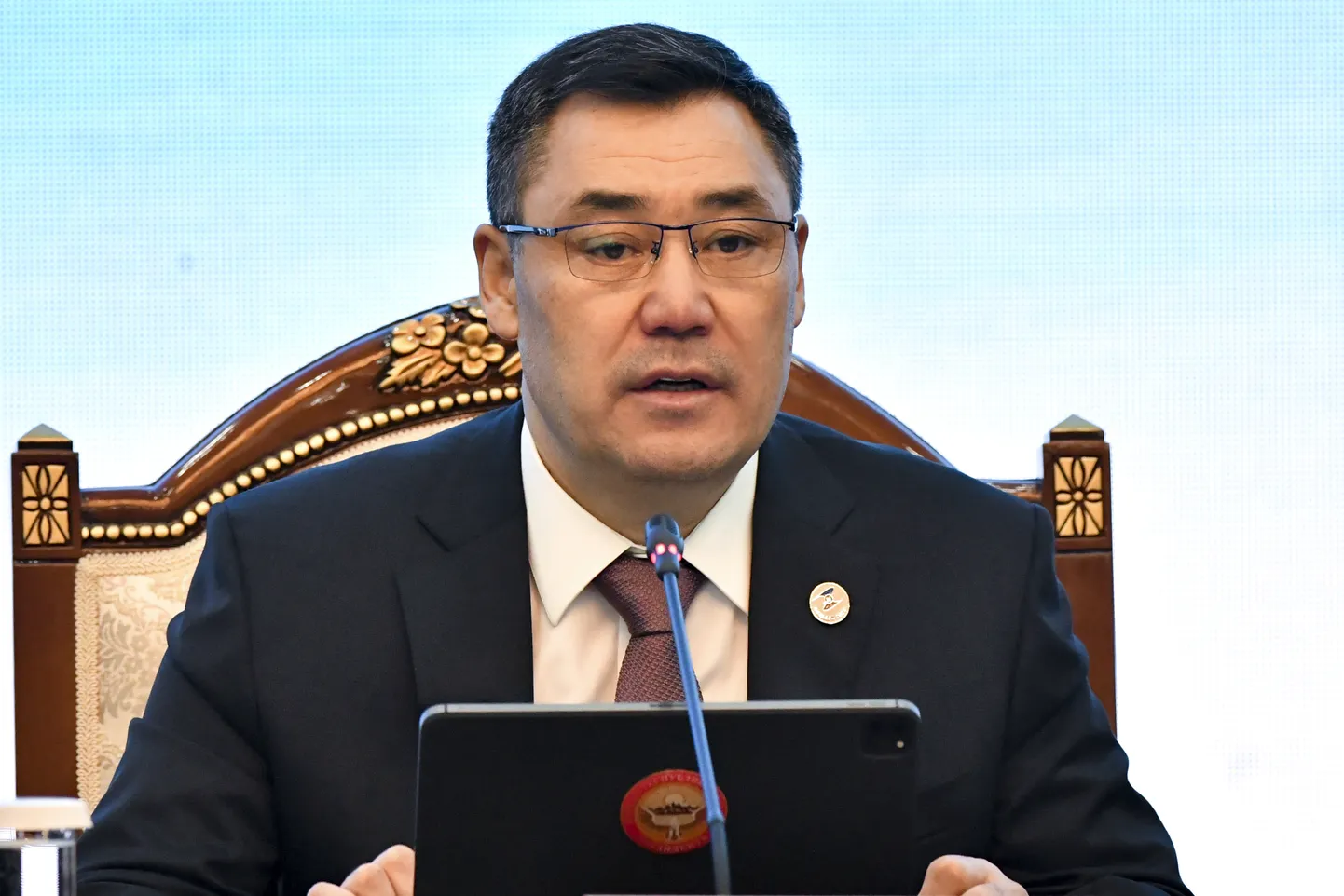 Kirgizstānas prezidents Sadirs Džaparovs.