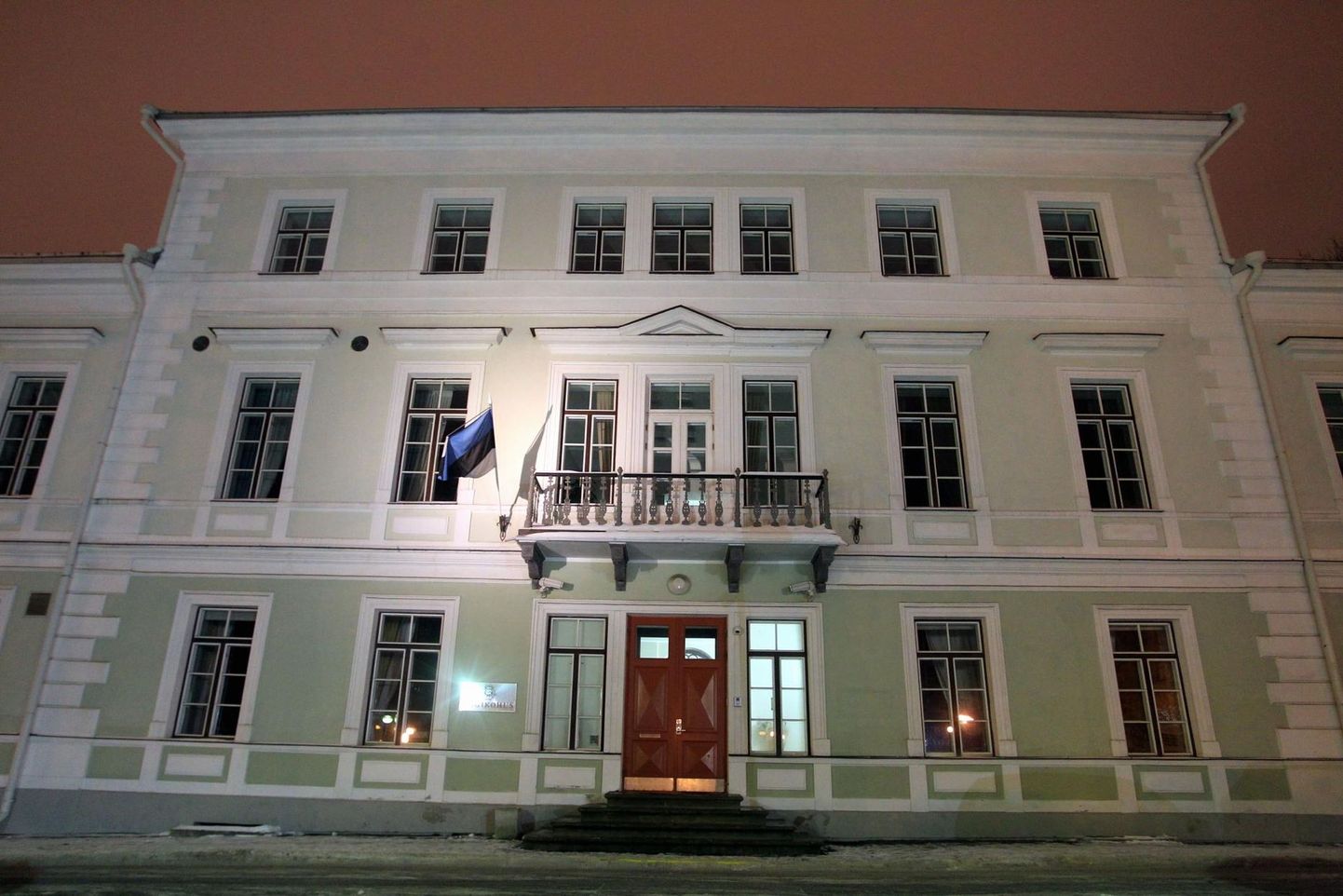 Eesti riigikohtu hoone Tartus Toomemäel.